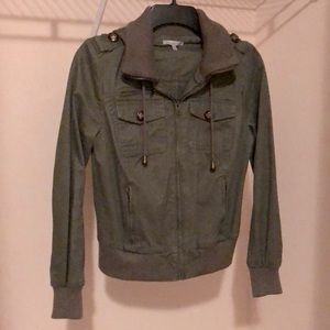 Charlotte Russe Olive Jacket (EUC)